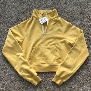 Brandy Melville quarter zip